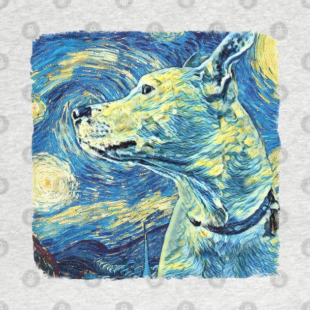 Confused Dog Van Gogh Style by todos